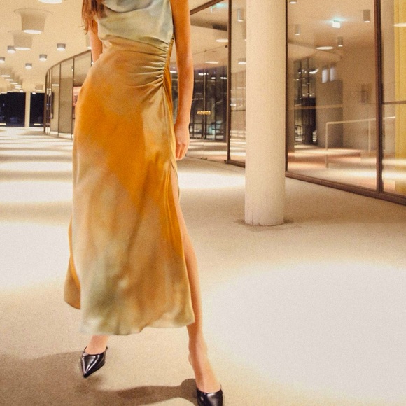 Zara tie dye midi dress - Picture 2 of 7